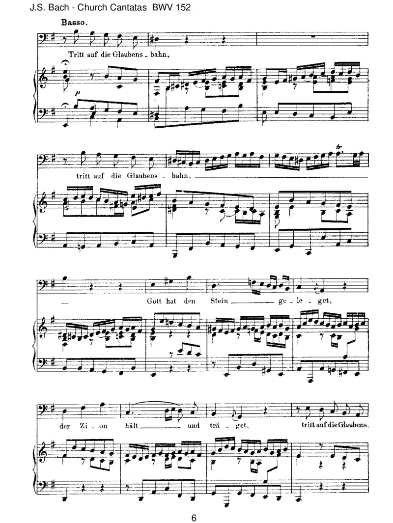 BWV152TrittaufdieGlaubensbahn_一万首著名钢琴曲谱哈农贝多芬合集视频教学电子版高清无水印可打印_1古典钢琴知名音乐家谱_巴赫钢琴谱全集_J.S巴赫作品全集_JohannSebastianBach(1685-1750)巴赫