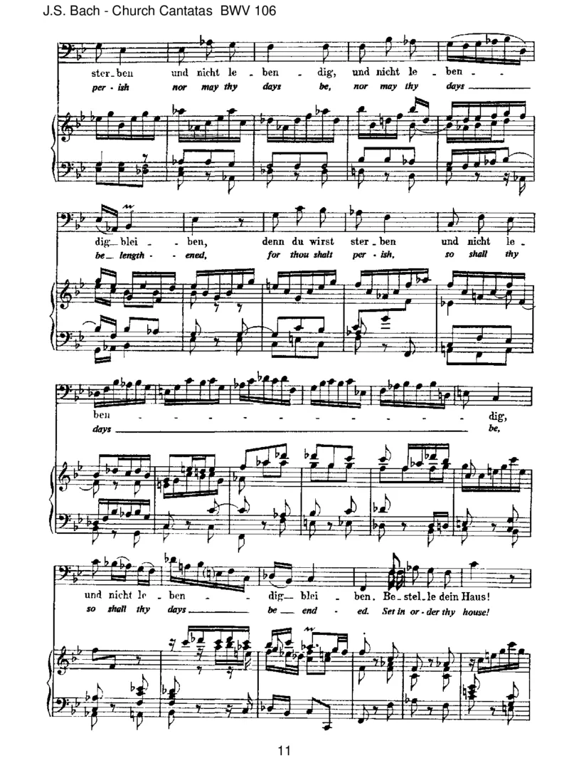 BWV106GottesZeitistdieallerbesteZeit_一万首著名钢琴曲谱哈农贝多芬合集视频教学电子版高清无水印可打印_1古典钢琴知名音乐家谱_巴赫钢琴谱全集_J.S巴赫作品全集