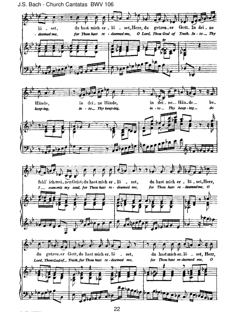 BWV106GottesZeitistdieallerbesteZeit_一万首著名钢琴曲谱哈农贝多芬合集视频教学电子版高清无水印可打印_1古典钢琴知名音乐家谱_巴赫钢琴谱全集_J.S巴赫作品全集