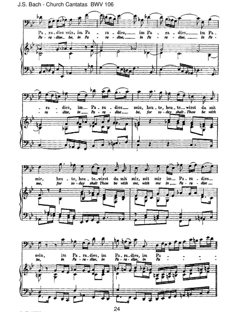 BWV106GottesZeitistdieallerbesteZeit_一万首著名钢琴曲谱哈农贝多芬合集视频教学电子版高清无水印可打印_1古典钢琴知名音乐家谱_巴赫钢琴谱全集_J.S巴赫作品全集