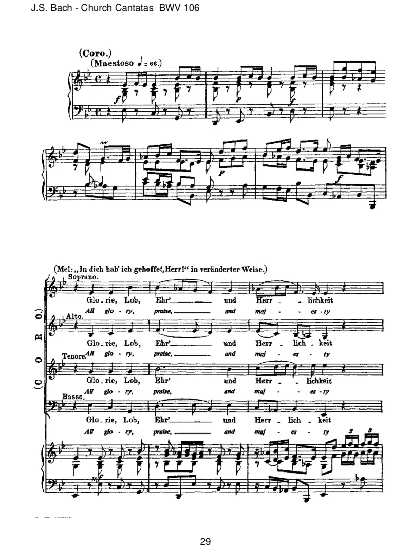 BWV106GottesZeitistdieallerbesteZeit_一万首著名钢琴曲谱哈农贝多芬合集视频教学电子版高清无水印可打印_1古典钢琴知名音乐家谱_巴赫钢琴谱全集_J.S巴赫作品全集