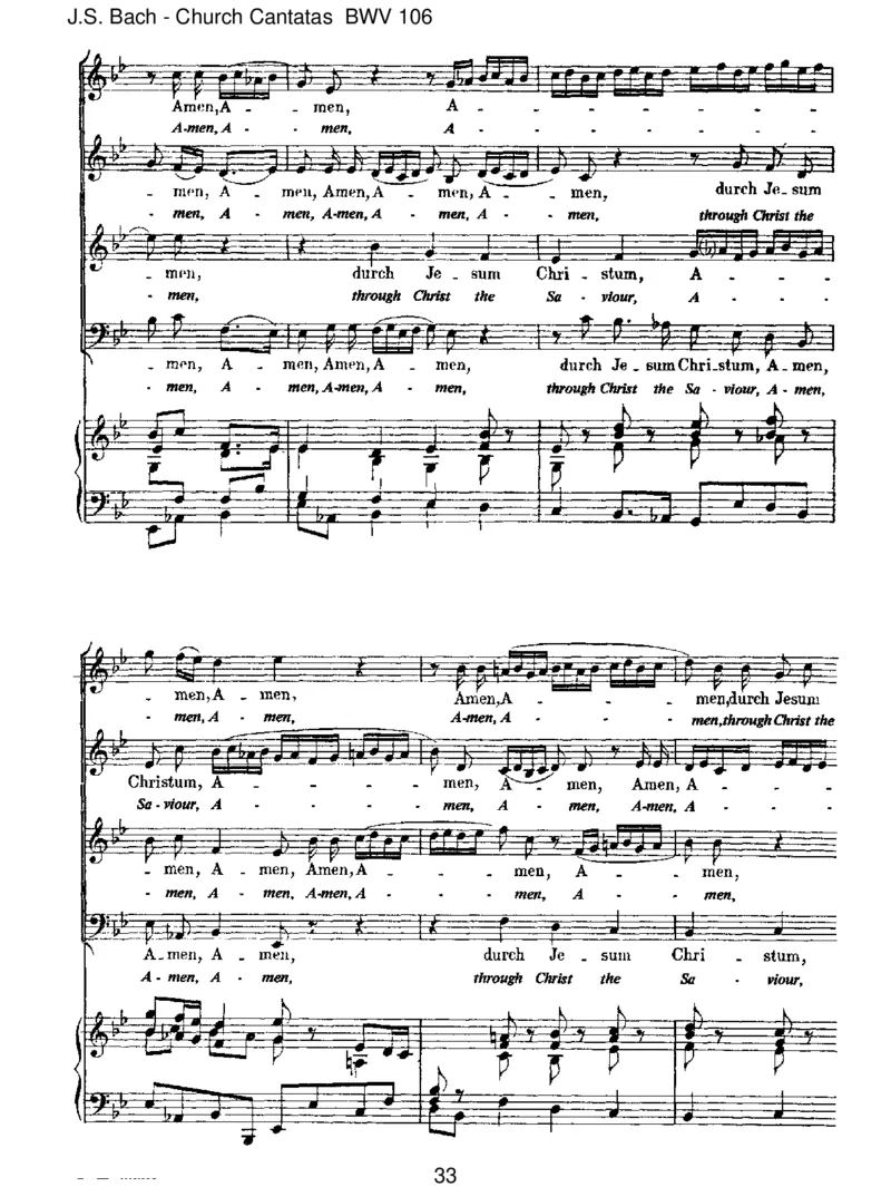 BWV106GottesZeitistdieallerbesteZeit_一万首著名钢琴曲谱哈农贝多芬合集视频教学电子版高清无水印可打印_1古典钢琴知名音乐家谱_巴赫钢琴谱全集_J.S巴赫作品全集