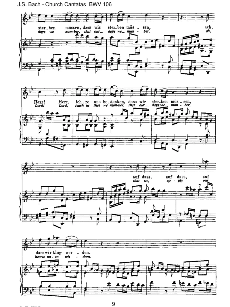 BWV106GottesZeitistdieallerbesteZeit_一万首著名钢琴曲谱哈农贝多芬合集视频教学电子版高清无水印可打印_1古典钢琴知名音乐家谱_巴赫钢琴谱全集_J.S巴赫作品全集