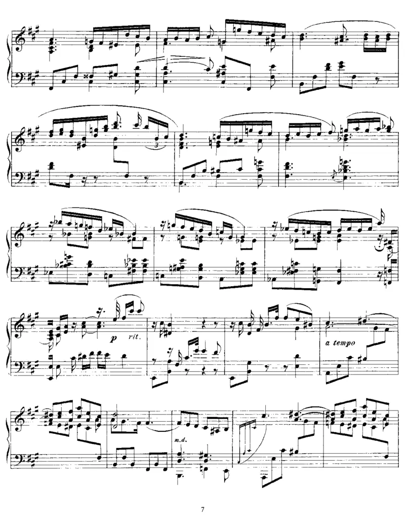 2Nocturnes,Op5_一万首著名钢琴曲谱哈农贝多芬合集视频教学电子版高清无水印可打印_1古典钢琴知名音乐家谱_斯克里亚宾钢琴谱全集_其他