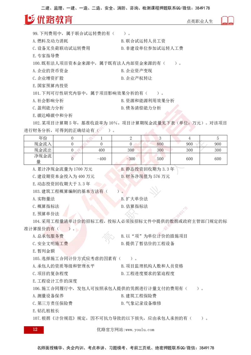 25监理《控制（土建）》经典甄题详解（打印版）_监理工程师_2025监理工程师_2025年监理工程师SVIP_2025年监理土建控制SVIP_03-习题精析✿实战特训✿模考通关_讲义