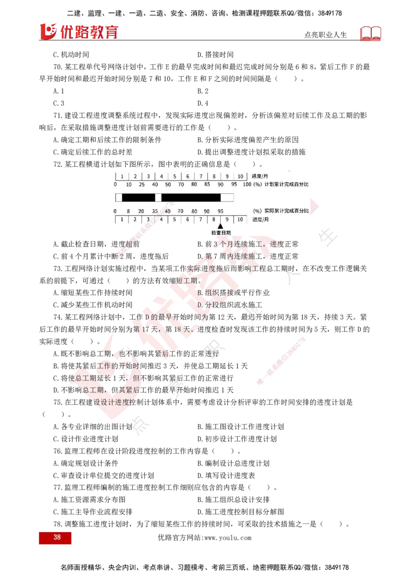 25监理《控制（土建）》经典甄题详解（打印版）_监理工程师_2025监理工程师_2025年监理工程师SVIP_2025年监理土建控制SVIP_03-习题精析✿实战特训✿模考通关_讲义