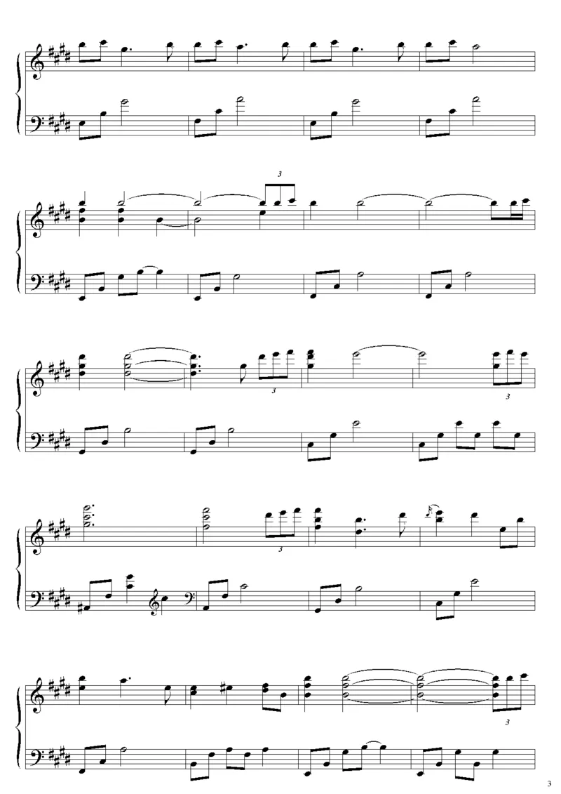 30、李闰珉Yiruma（134页，共35首）_一万首著名钢琴曲谱哈农贝多芬合集视频教学电子版高清无水印可打印_3流行音乐谱_流行钢琴谱合集形式_高清PDF无水印