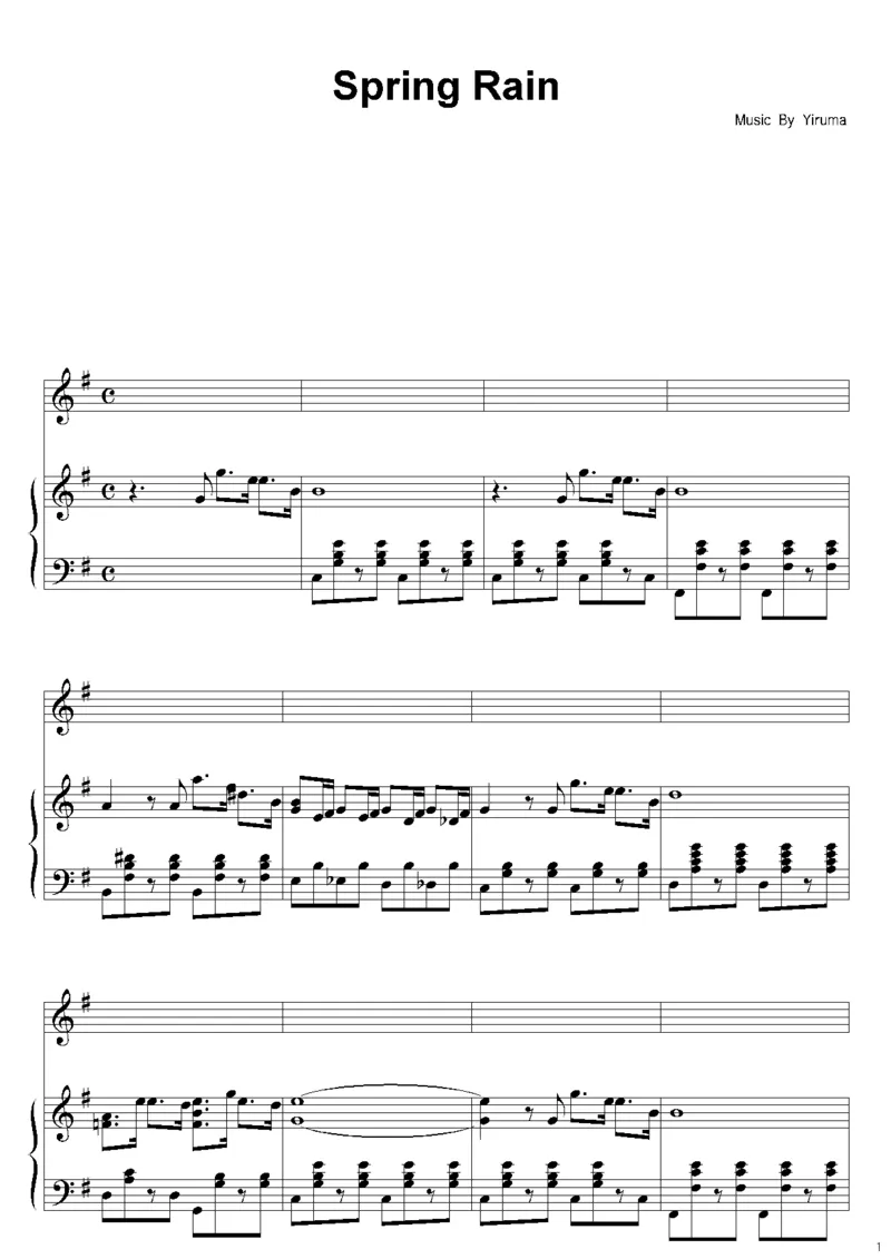 30、李闰珉Yiruma（134页，共35首）_一万首著名钢琴曲谱哈农贝多芬合集视频教学电子版高清无水印可打印_3流行音乐谱_流行钢琴谱合集形式_高清PDF无水印