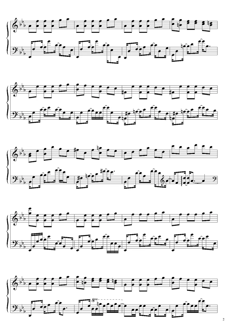 30、李闰珉Yiruma（134页，共35首）_一万首著名钢琴曲谱哈农贝多芬合集视频教学电子版高清无水印可打印_3流行音乐谱_流行钢琴谱合集形式_高清PDF无水印