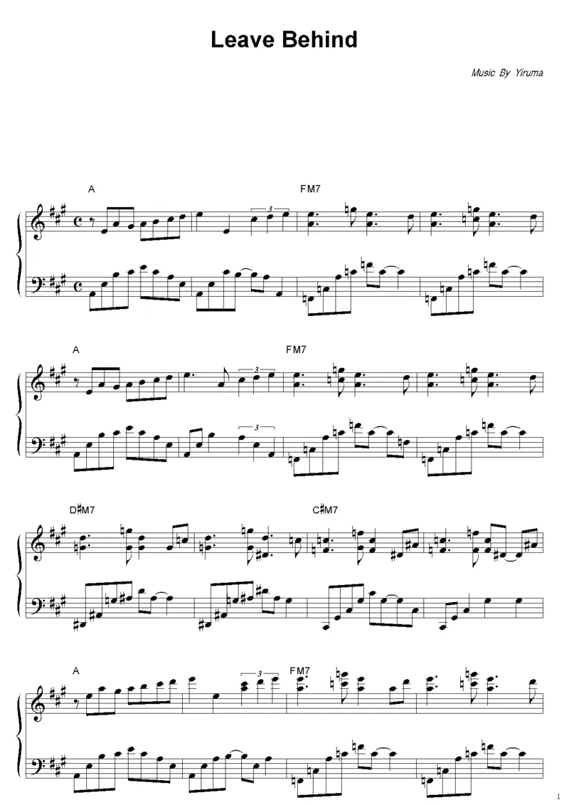 30、李闰珉Yiruma（134页，共35首）_一万首著名钢琴曲谱哈农贝多芬合集视频教学电子版高清无水印可打印_3流行音乐谱_流行钢琴谱合集形式_高清PDF无水印