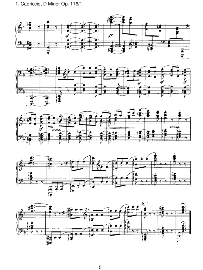 Capriccio,DMinorOp.116_1_一万首著名钢琴曲谱哈农贝多芬合集视频教学电子版高清无水印可打印_1古典钢琴知名音乐家谱_勃拉姆斯钢琴谱全集_III.ShorterWorks_FantasiesOp.116