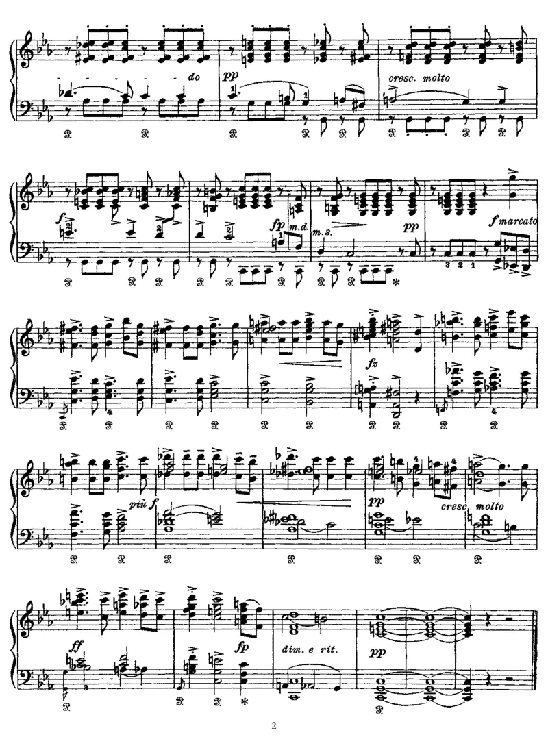 2ElegiacMelodies,Op34_一万首著名钢琴曲谱哈农贝多芬合集视频教学电子版高清无水印可打印_1古典钢琴知名音乐家谱_格里格钢琴谱全集_其他