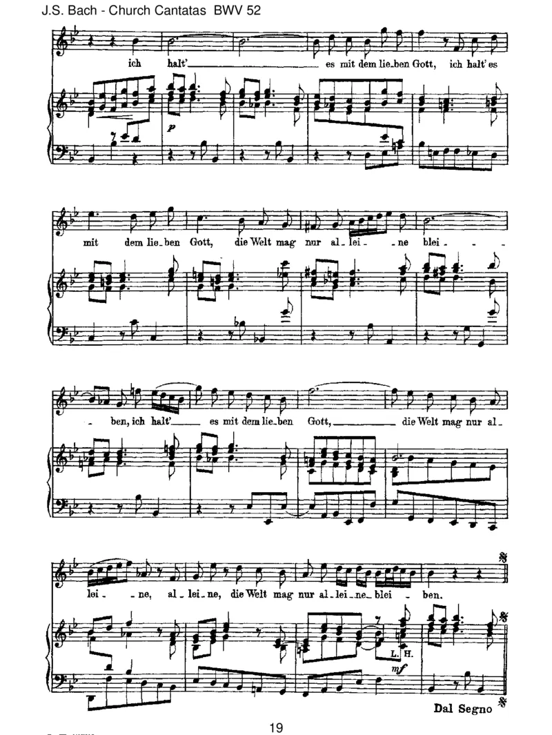 BWV52FalscheWelt,dirtrauichnicht_一万首著名钢琴曲谱哈农贝多芬合集视频教学电子版高清无水印可打印_1古典钢琴知名音乐家谱_巴赫钢琴谱全集_J.S巴赫作品全集
