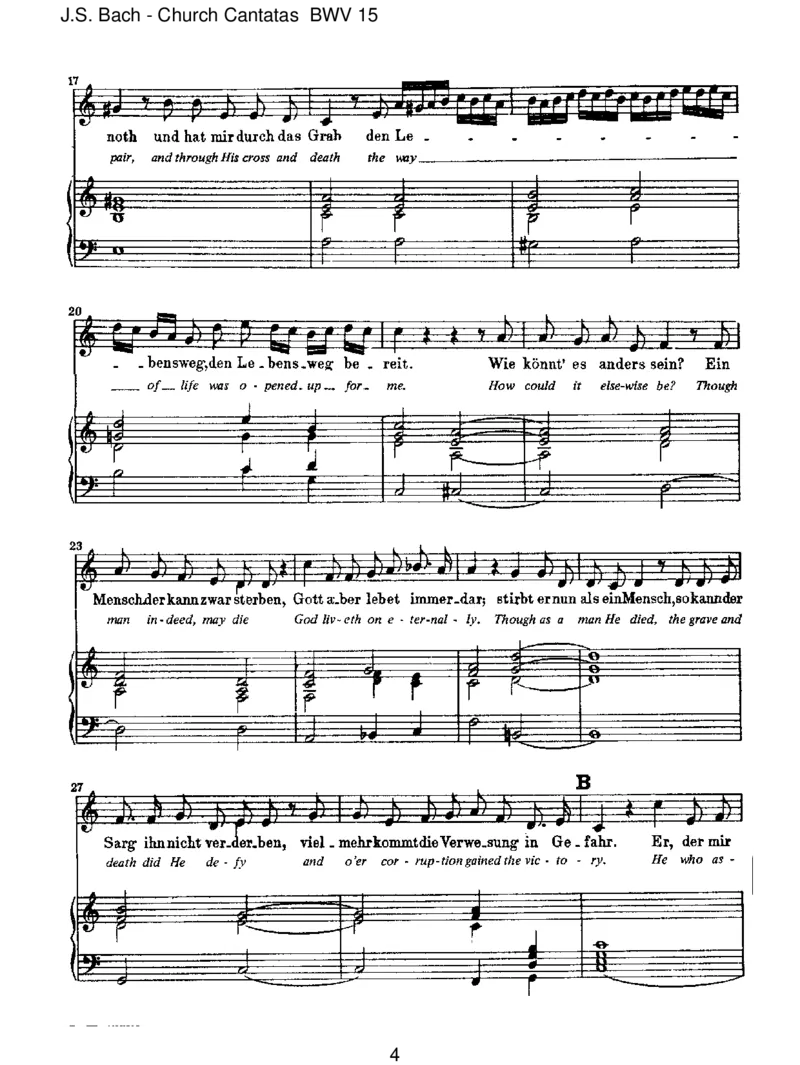 BWV15DennduwirstmeineSeele(Spurious,byJ.L.Bach)_一万首著名钢琴曲谱哈农贝多芬合集视频教学电子版高清无水印可打印_1古典钢琴知名音乐家谱_巴赫钢琴谱全集_J.S巴赫作品全集