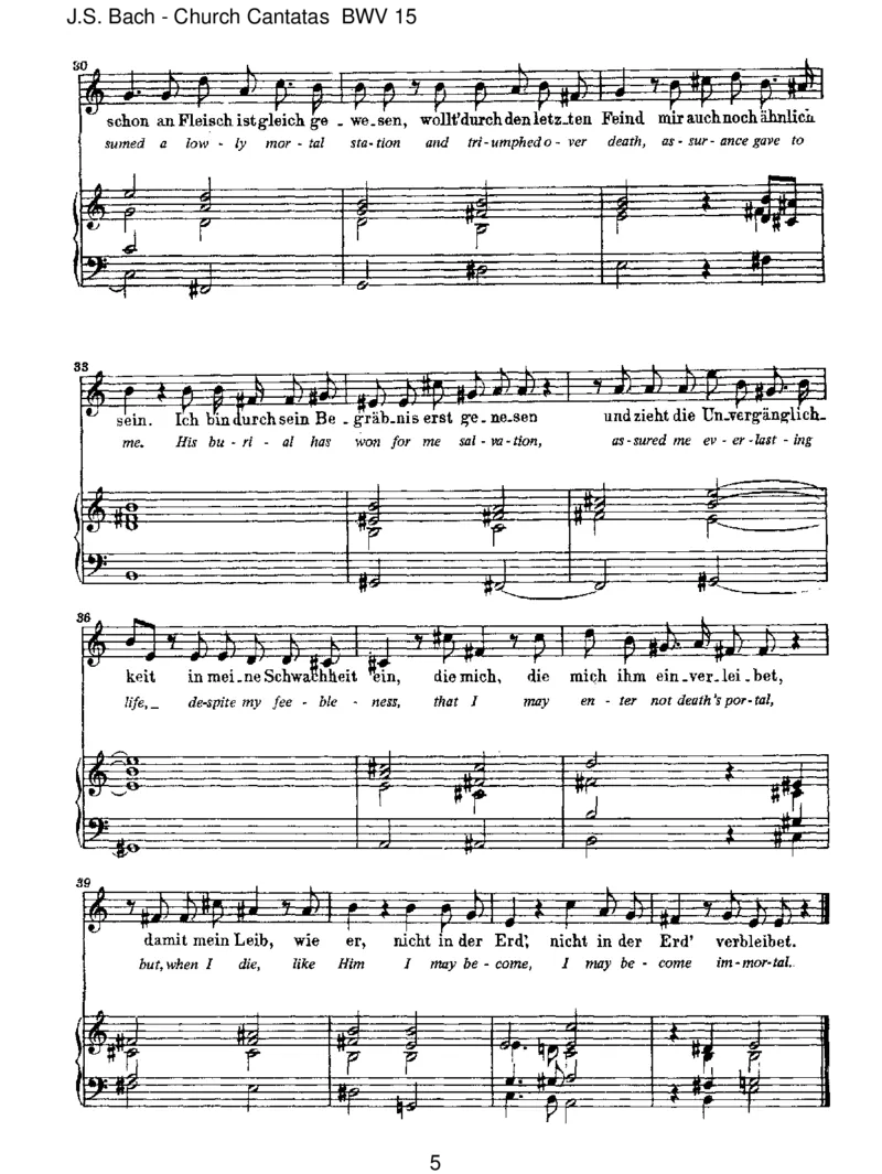 BWV15DennduwirstmeineSeele(Spurious,byJ.L.Bach)_一万首著名钢琴曲谱哈农贝多芬合集视频教学电子版高清无水印可打印_1古典钢琴知名音乐家谱_巴赫钢琴谱全集_J.S巴赫作品全集