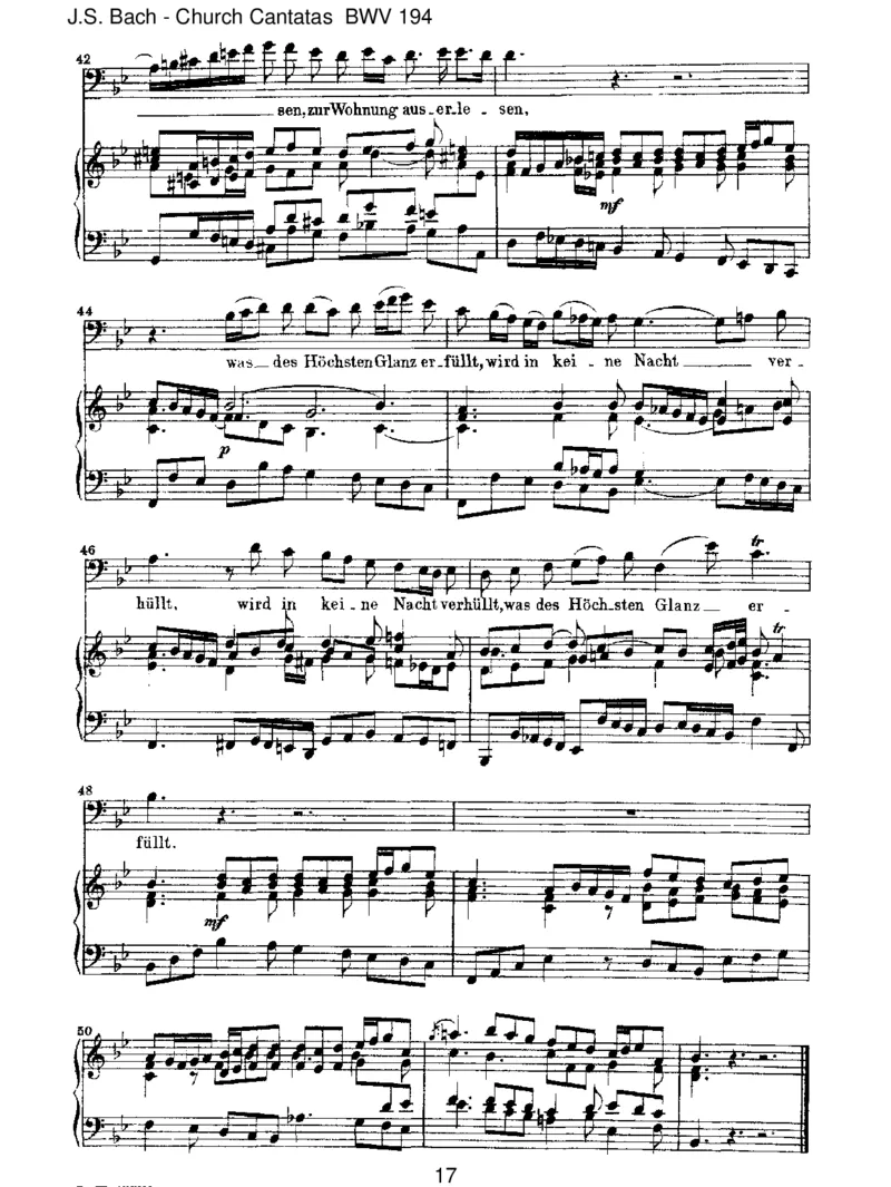 BWV194H_chsterw&uuml;nschtesFreudenfest_一万首著名钢琴曲谱哈农贝多芬合集视频教学电子版高清无水印可打印_1古典钢琴知名音乐家谱_巴赫钢琴谱全集_J.S巴赫作品全集