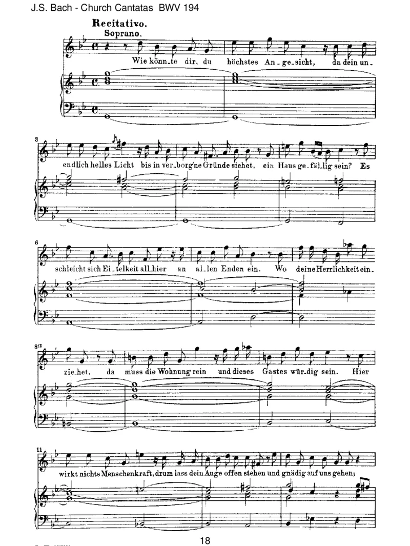 BWV194H_chsterw&uuml;nschtesFreudenfest_一万首著名钢琴曲谱哈农贝多芬合集视频教学电子版高清无水印可打印_1古典钢琴知名音乐家谱_巴赫钢琴谱全集_J.S巴赫作品全集