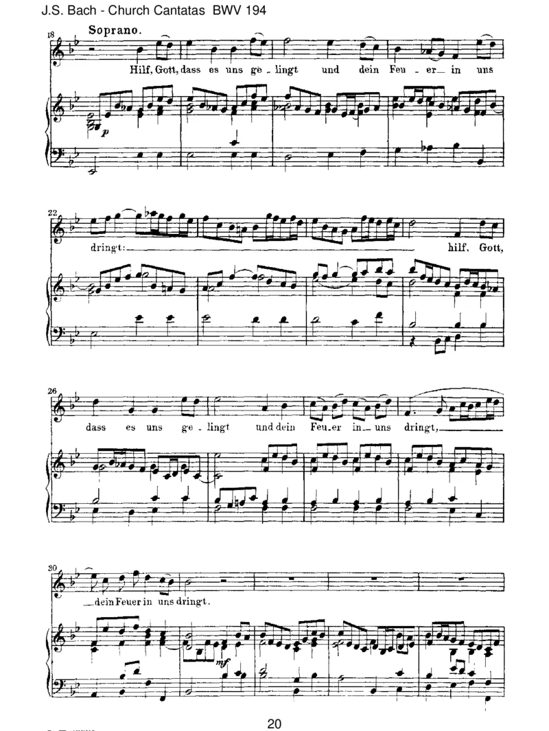 BWV194H_chsterw&uuml;nschtesFreudenfest_一万首著名钢琴曲谱哈农贝多芬合集视频教学电子版高清无水印可打印_1古典钢琴知名音乐家谱_巴赫钢琴谱全集_J.S巴赫作品全集