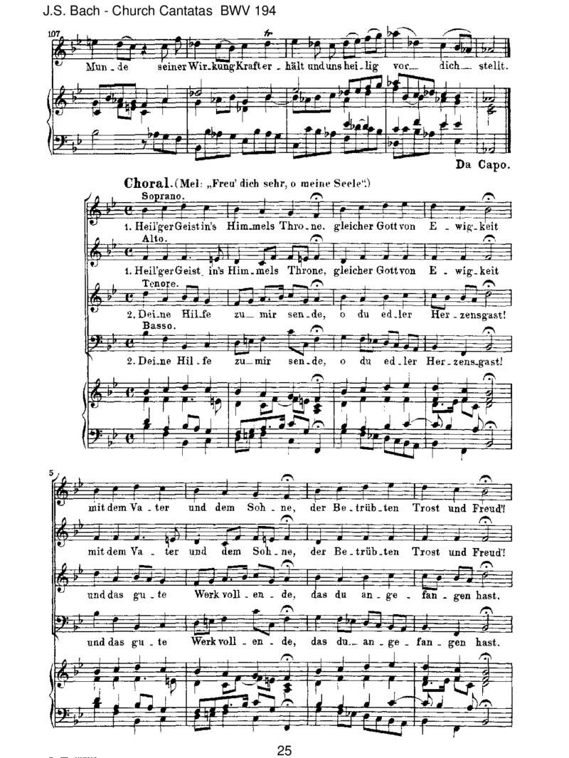 BWV194H_chsterw&uuml;nschtesFreudenfest_一万首著名钢琴曲谱哈农贝多芬合集视频教学电子版高清无水印可打印_1古典钢琴知名音乐家谱_巴赫钢琴谱全集_J.S巴赫作品全集