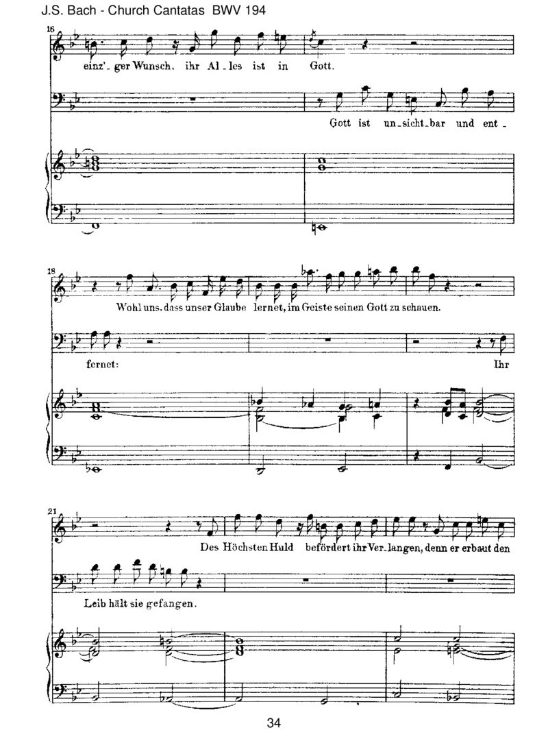 BWV194H_chsterw&uuml;nschtesFreudenfest_一万首著名钢琴曲谱哈农贝多芬合集视频教学电子版高清无水印可打印_1古典钢琴知名音乐家谱_巴赫钢琴谱全集_J.S巴赫作品全集