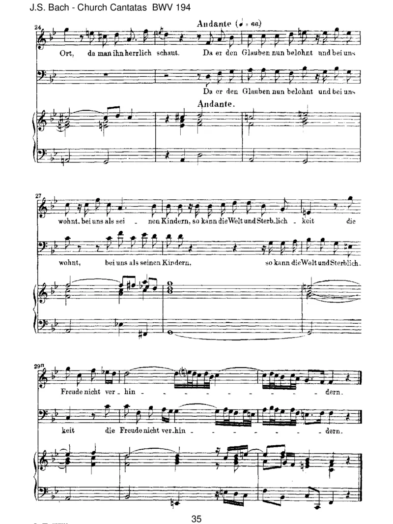 BWV194H_chsterw&uuml;nschtesFreudenfest_一万首著名钢琴曲谱哈农贝多芬合集视频教学电子版高清无水印可打印_1古典钢琴知名音乐家谱_巴赫钢琴谱全集_J.S巴赫作品全集