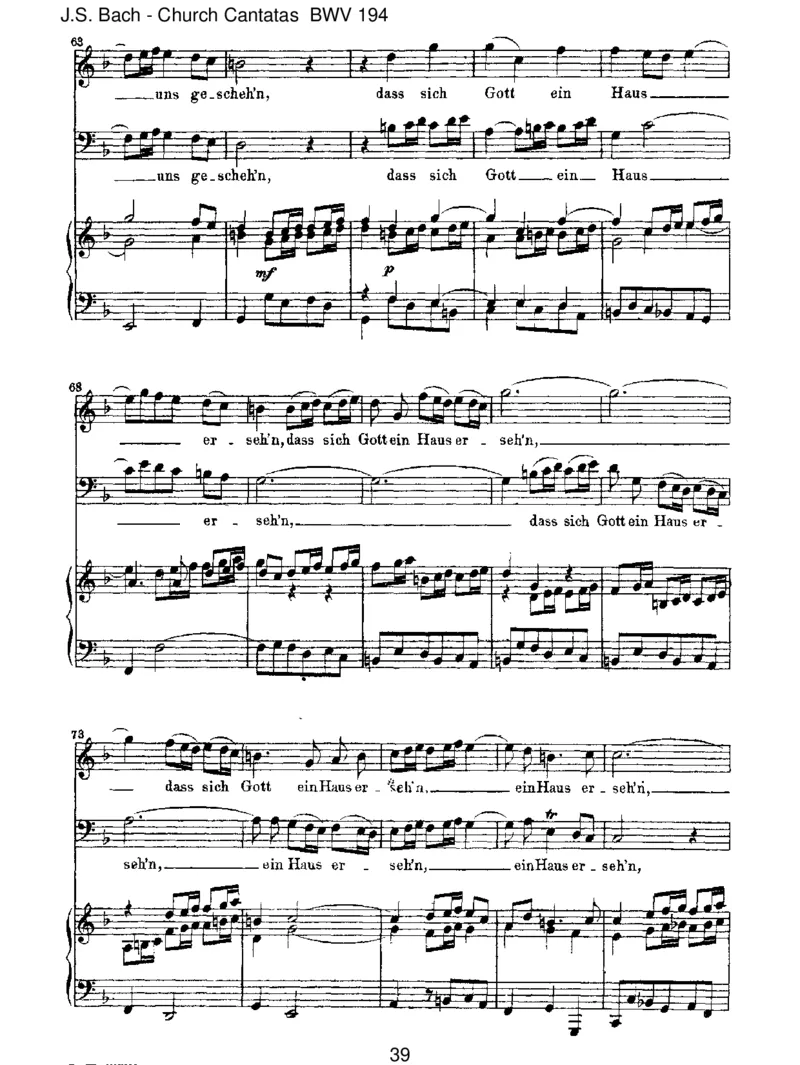 BWV194H_chsterw&uuml;nschtesFreudenfest_一万首著名钢琴曲谱哈农贝多芬合集视频教学电子版高清无水印可打印_1古典钢琴知名音乐家谱_巴赫钢琴谱全集_J.S巴赫作品全集