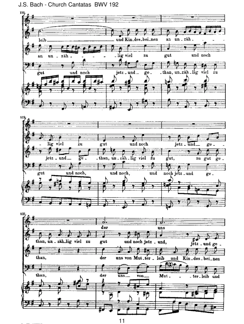 BWV192NundanketalleGott(incomplete)_一万首著名钢琴曲谱哈农贝多芬合集视频教学电子版高清无水印可打印_1古典钢琴知名音乐家谱_巴赫钢琴谱全集_J.S巴赫作品全集