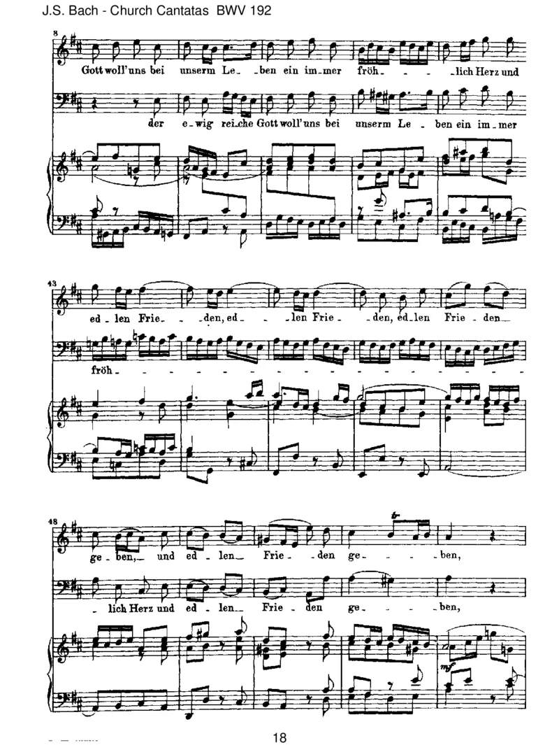 BWV192NundanketalleGott(incomplete)_一万首著名钢琴曲谱哈农贝多芬合集视频教学电子版高清无水印可打印_1古典钢琴知名音乐家谱_巴赫钢琴谱全集_J.S巴赫作品全集