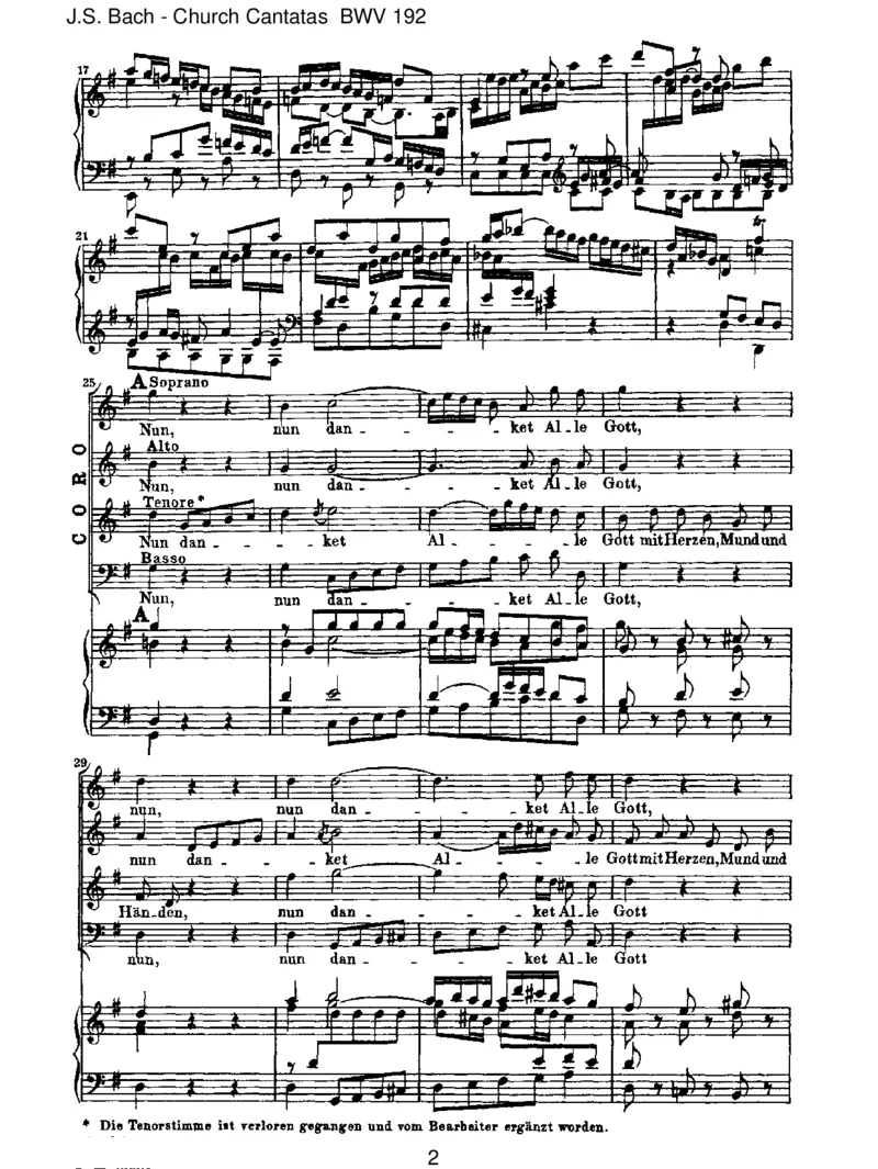 BWV192NundanketalleGott(incomplete)_一万首著名钢琴曲谱哈农贝多芬合集视频教学电子版高清无水印可打印_1古典钢琴知名音乐家谱_巴赫钢琴谱全集_J.S巴赫作品全集