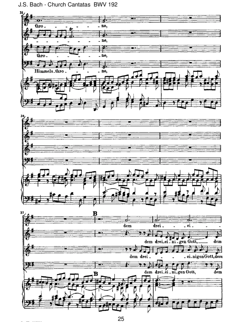 BWV192NundanketalleGott(incomplete)_一万首著名钢琴曲谱哈农贝多芬合集视频教学电子版高清无水印可打印_1古典钢琴知名音乐家谱_巴赫钢琴谱全集_J.S巴赫作品全集