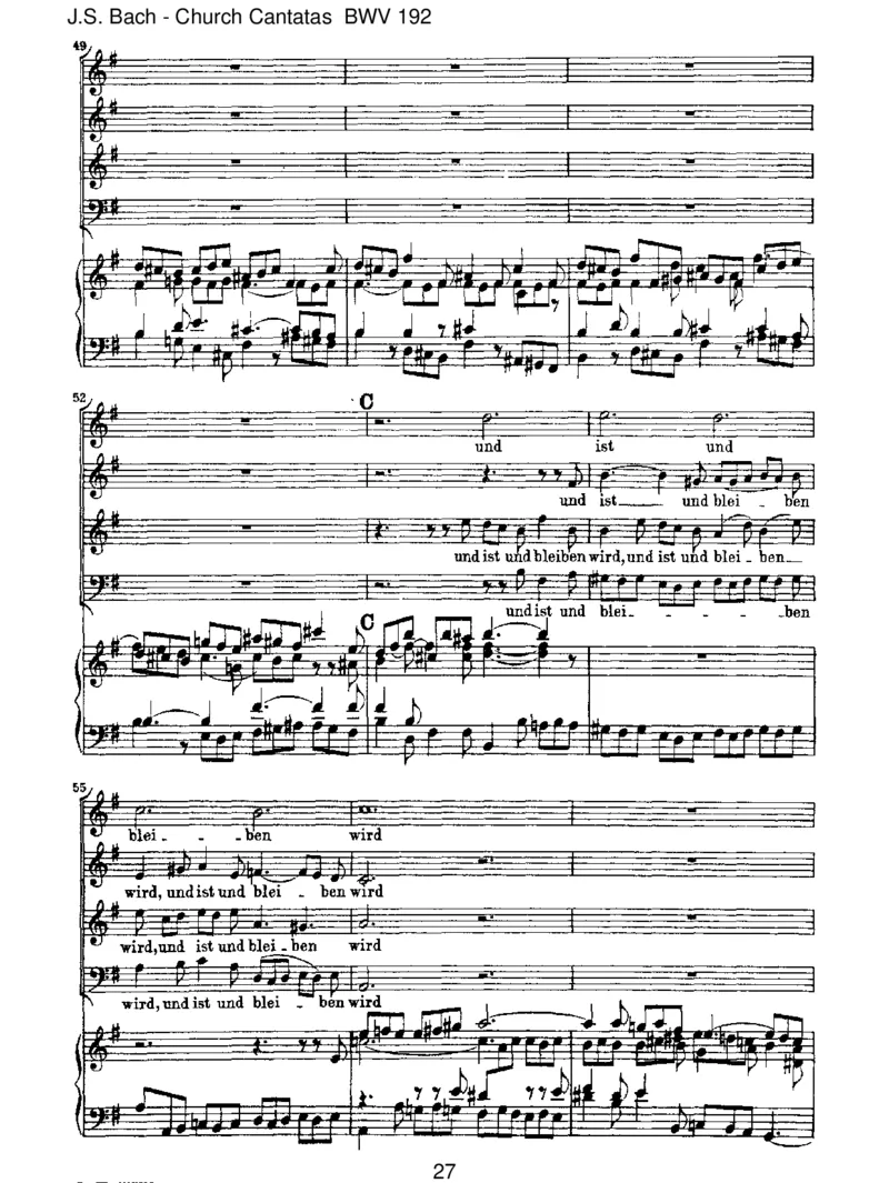 BWV192NundanketalleGott(incomplete)_一万首著名钢琴曲谱哈农贝多芬合集视频教学电子版高清无水印可打印_1古典钢琴知名音乐家谱_巴赫钢琴谱全集_J.S巴赫作品全集