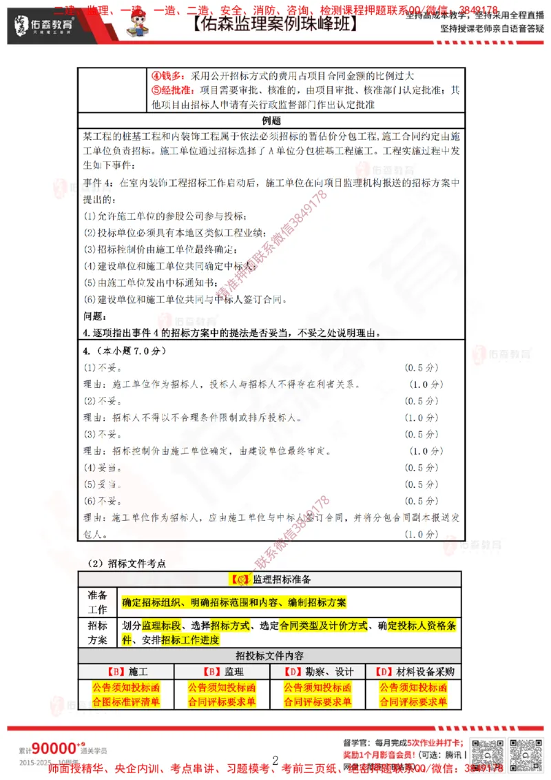 4月21日佑森监理案例珠峰班VIP作业答案_监理工程师_2025监理工程师_2025年监理工程师SVIP_2025年监理土建案例SVIP_02-基础精讲✿高端面授✿深度强化