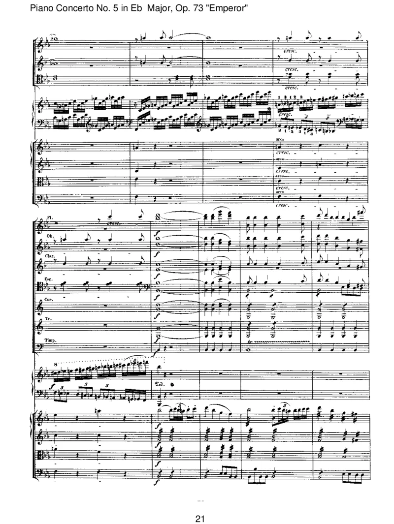 Beethoven-PianoConcertoNo5inEbMajor,Op73'Emperor'-I-Allegro_一万首著名钢琴曲谱哈农贝多芬合集视频教学电子版高清无水印可打印_1古典钢琴知名音乐家谱_贝多芬钢琴谱全集