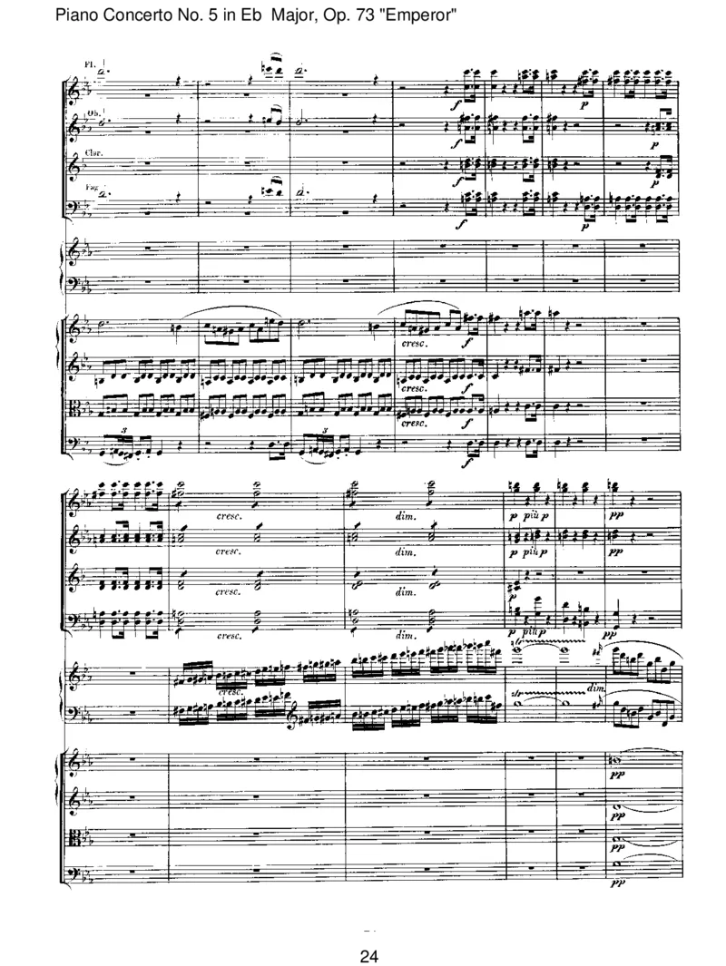 Beethoven-PianoConcertoNo5inEbMajor,Op73'Emperor'-I-Allegro_一万首著名钢琴曲谱哈农贝多芬合集视频教学电子版高清无水印可打印_1古典钢琴知名音乐家谱_贝多芬钢琴谱全集