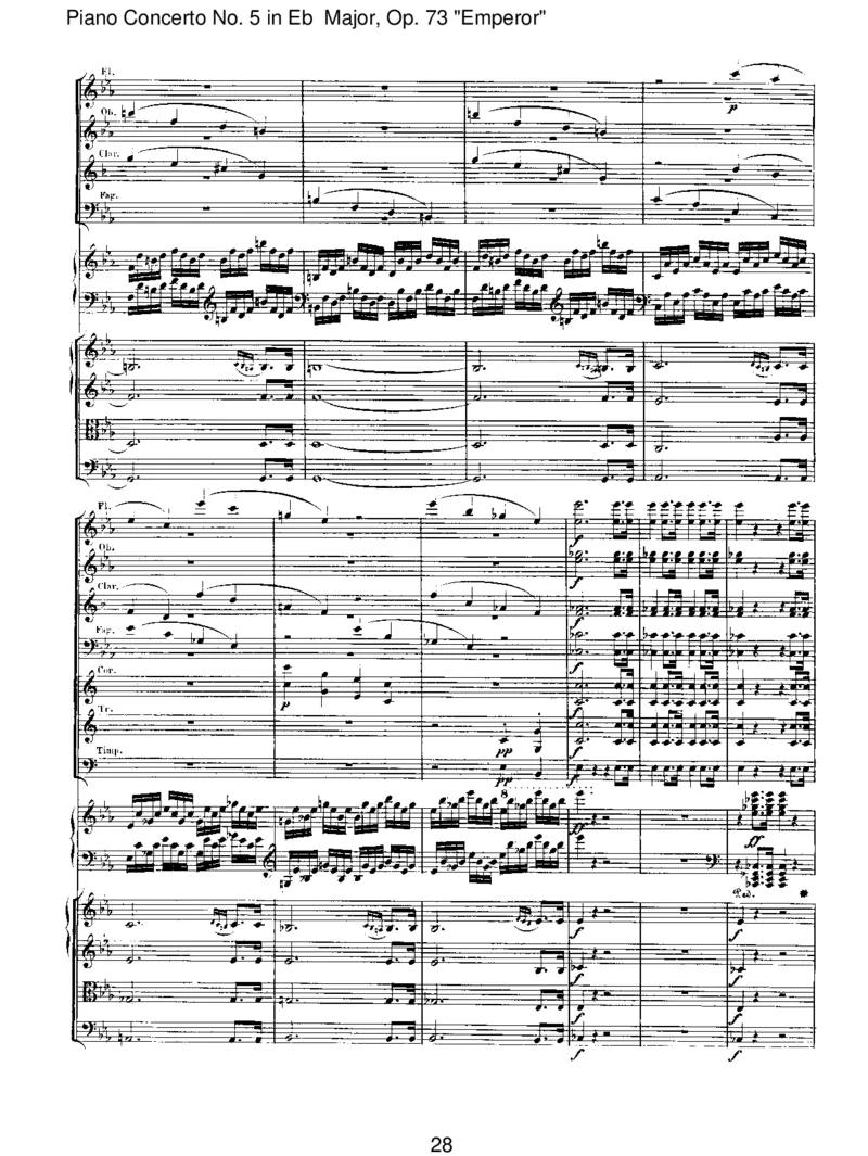 Beethoven-PianoConcertoNo5inEbMajor,Op73'Emperor'-I-Allegro_一万首著名钢琴曲谱哈农贝多芬合集视频教学电子版高清无水印可打印_1古典钢琴知名音乐家谱_贝多芬钢琴谱全集