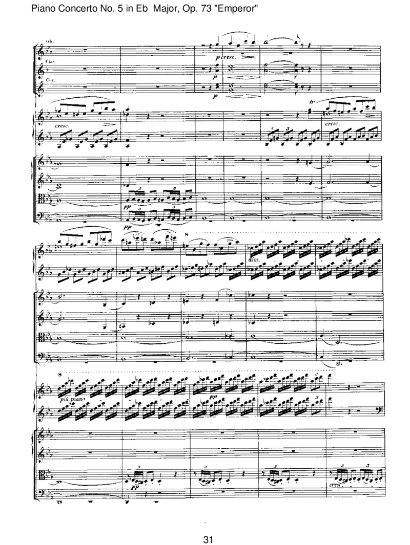 Beethoven-PianoConcertoNo5inEbMajor,Op73'Emperor'-I-Allegro_一万首著名钢琴曲谱哈农贝多芬合集视频教学电子版高清无水印可打印_1古典钢琴知名音乐家谱_贝多芬钢琴谱全集