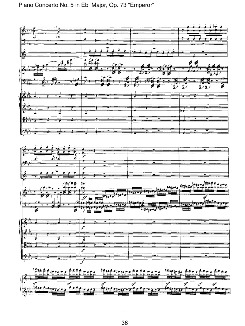 Beethoven-PianoConcertoNo5inEbMajor,Op73'Emperor'-I-Allegro_一万首著名钢琴曲谱哈农贝多芬合集视频教学电子版高清无水印可打印_1古典钢琴知名音乐家谱_贝多芬钢琴谱全集