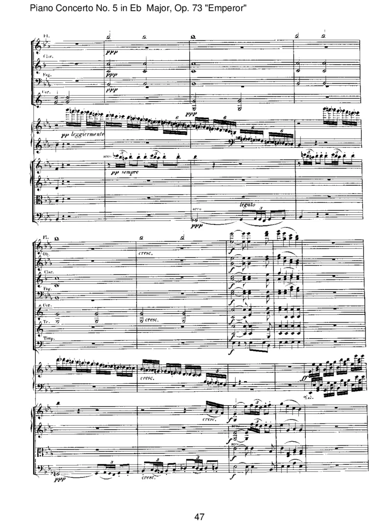 Beethoven-PianoConcertoNo5inEbMajor,Op73'Emperor'-I-Allegro_一万首著名钢琴曲谱哈农贝多芬合集视频教学电子版高清无水印可打印_1古典钢琴知名音乐家谱_贝多芬钢琴谱全集