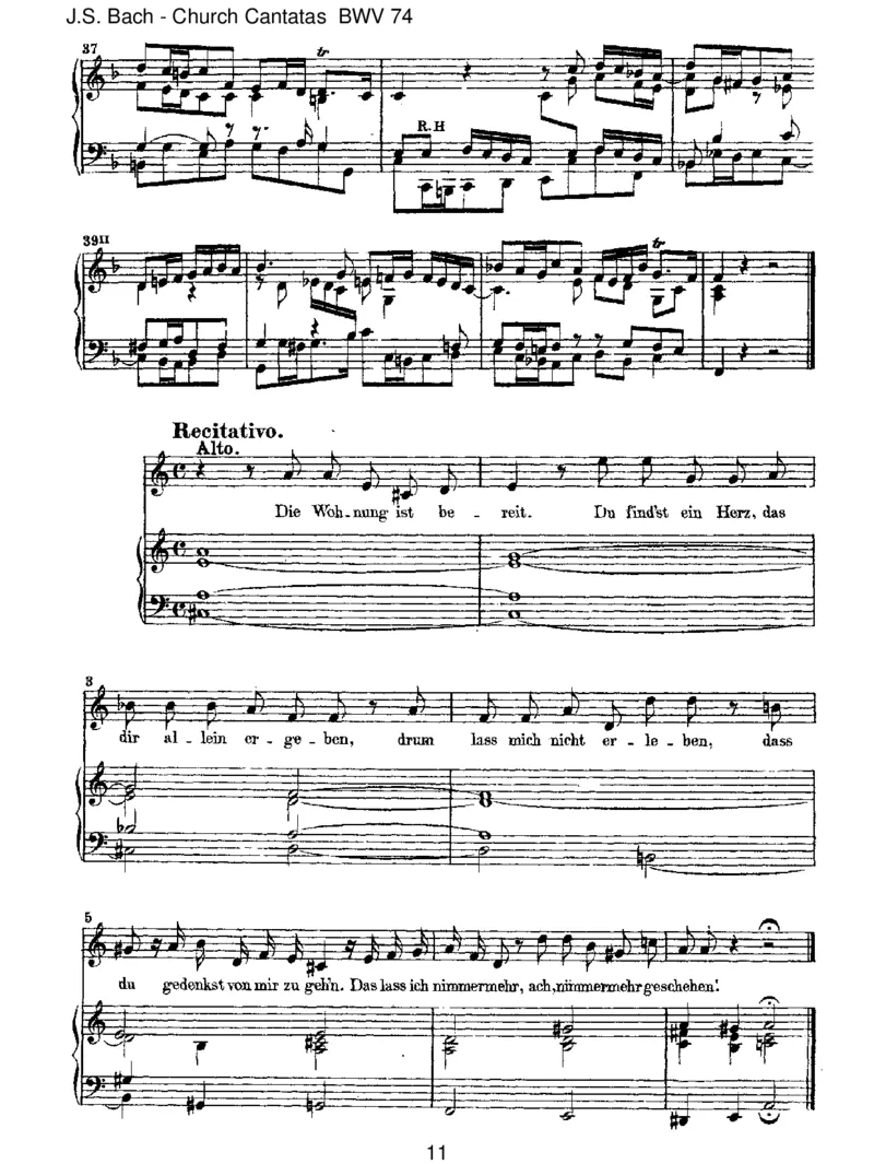 BWV74Wermichliebet,derwirdmeinWorthalten_一万首著名钢琴曲谱哈农贝多芬合集视频教学电子版高清无水印可打印_1古典钢琴知名音乐家谱_巴赫钢琴谱全集_J.S巴赫作品全集