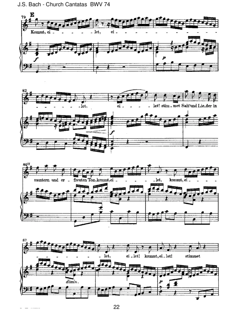 BWV74Wermichliebet,derwirdmeinWorthalten_一万首著名钢琴曲谱哈农贝多芬合集视频教学电子版高清无水印可打印_1古典钢琴知名音乐家谱_巴赫钢琴谱全集_J.S巴赫作品全集