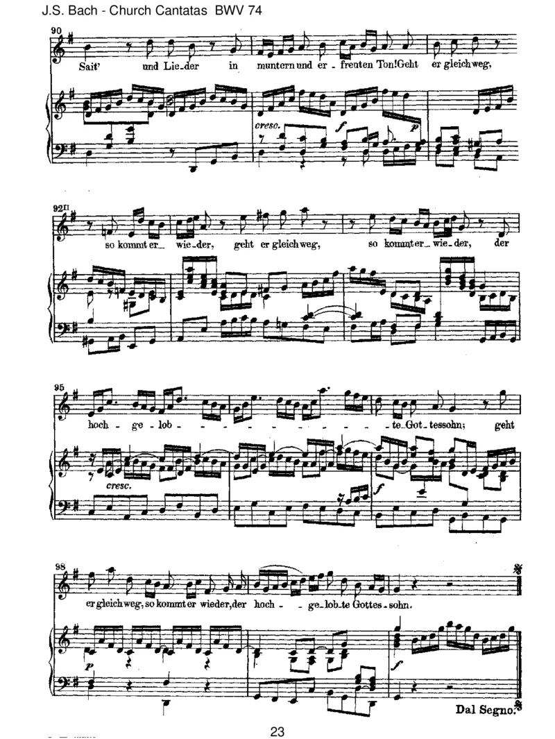 BWV74Wermichliebet,derwirdmeinWorthalten_一万首著名钢琴曲谱哈农贝多芬合集视频教学电子版高清无水印可打印_1古典钢琴知名音乐家谱_巴赫钢琴谱全集_J.S巴赫作品全集