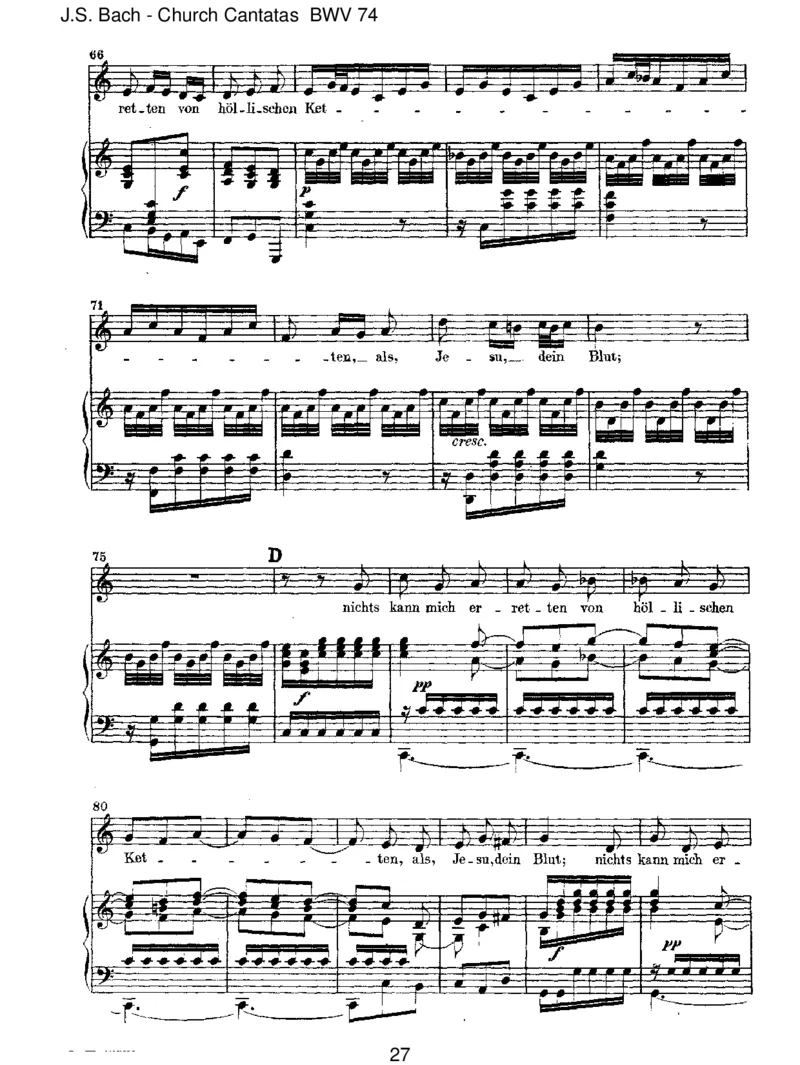 BWV74Wermichliebet,derwirdmeinWorthalten_一万首著名钢琴曲谱哈农贝多芬合集视频教学电子版高清无水印可打印_1古典钢琴知名音乐家谱_巴赫钢琴谱全集_J.S巴赫作品全集