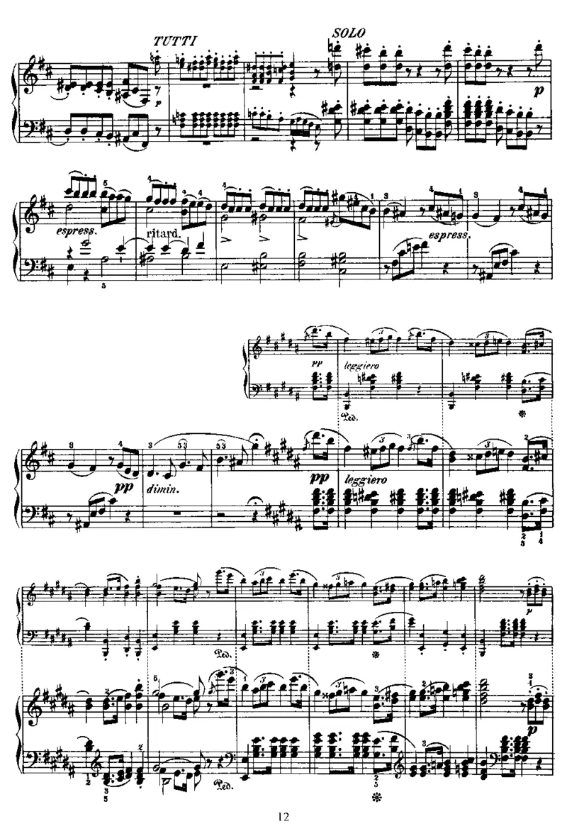 B大调华丽随想曲Op22_一万首著名钢琴曲谱哈农贝多芬合集视频教学电子版高清无水印可打印_02现代钢琴谱合集_马克西姆钢琴谱全集_门德尔松钢琴谱全集