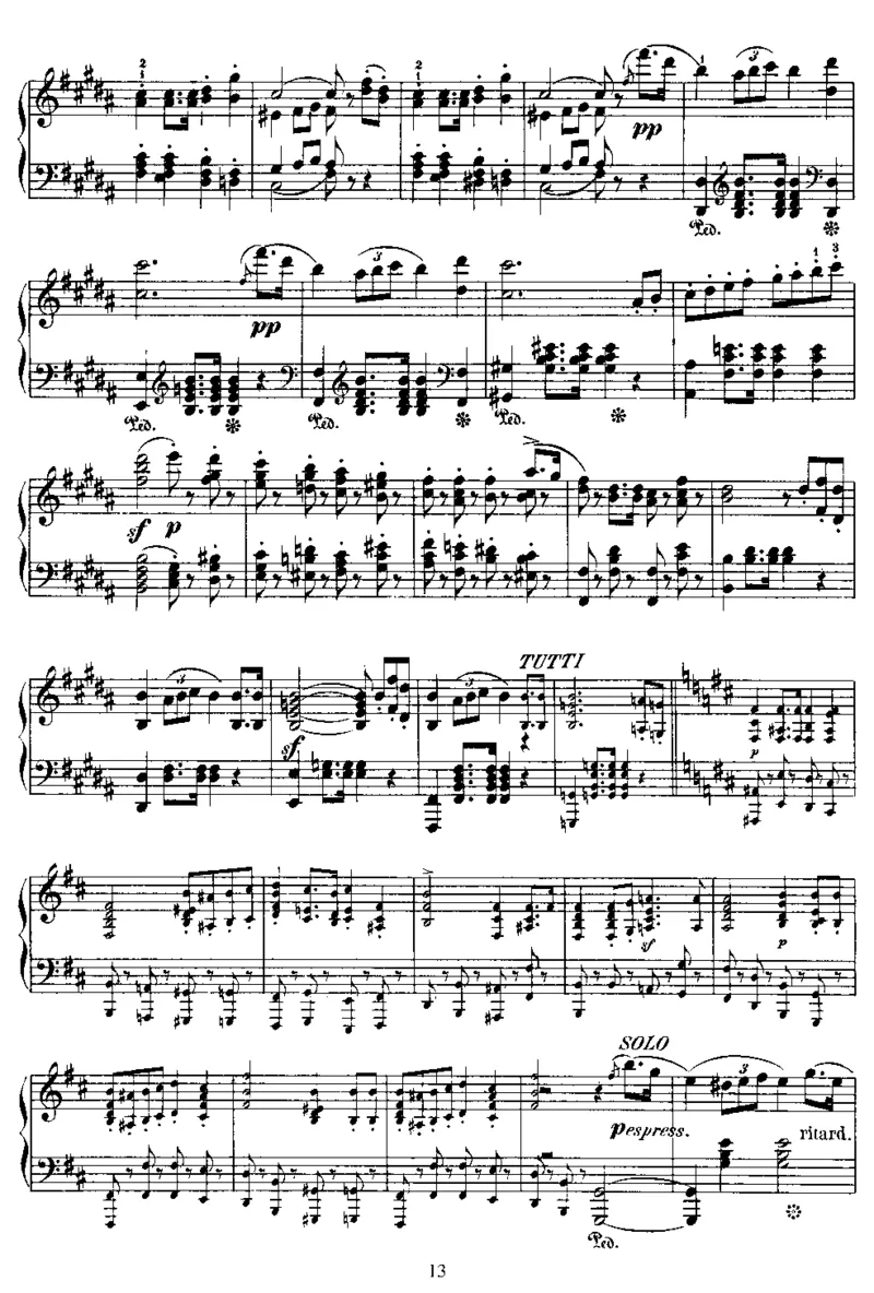 B大调华丽随想曲Op22_一万首著名钢琴曲谱哈农贝多芬合集视频教学电子版高清无水印可打印_02现代钢琴谱合集_马克西姆钢琴谱全集_门德尔松钢琴谱全集