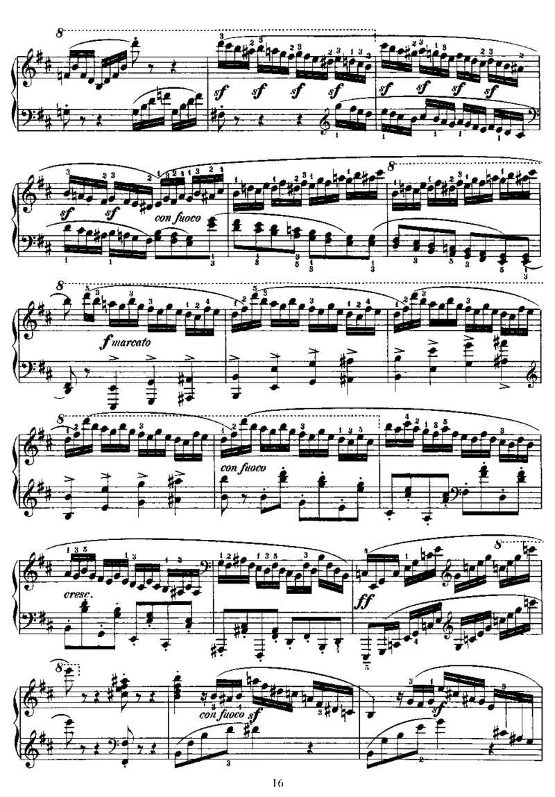 B大调华丽随想曲Op22_一万首著名钢琴曲谱哈农贝多芬合集视频教学电子版高清无水印可打印_02现代钢琴谱合集_马克西姆钢琴谱全集_门德尔松钢琴谱全集