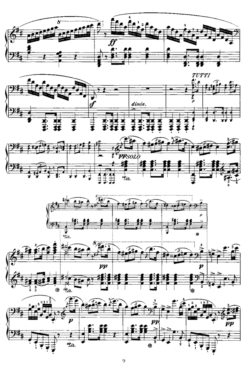 B大调华丽随想曲Op22_一万首著名钢琴曲谱哈农贝多芬合集视频教学电子版高清无水印可打印_02现代钢琴谱合集_马克西姆钢琴谱全集_门德尔松钢琴谱全集