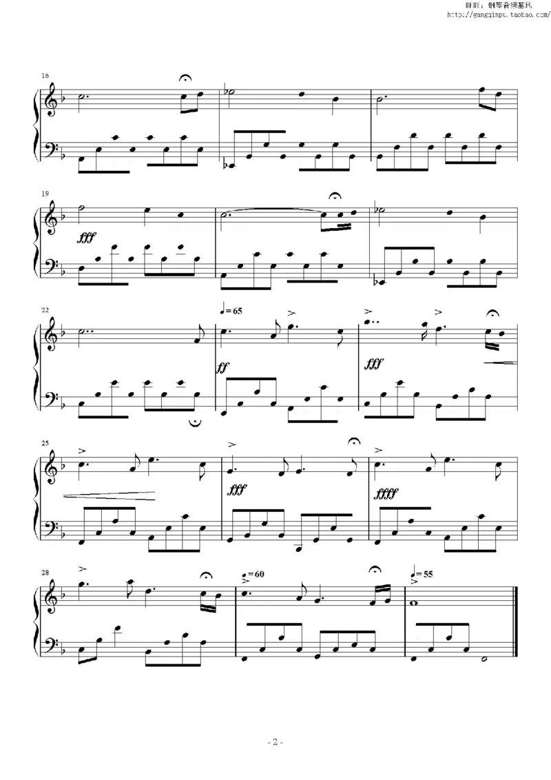 40、班得瑞钢琴谱2（42页，共10首）_一万首著名钢琴曲谱哈农贝多芬合集视频教学电子版高清无水印可打印_3流行音乐谱_流行钢琴谱合集形式_高清PDF无水印