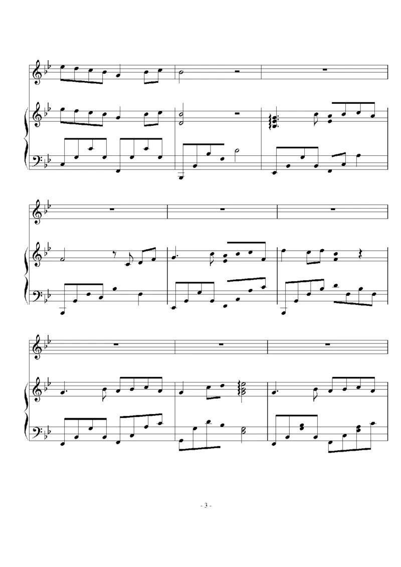 40、班得瑞钢琴谱2（42页，共10首）_一万首著名钢琴曲谱哈农贝多芬合集视频教学电子版高清无水印可打印_3流行音乐谱_流行钢琴谱合集形式_高清PDF无水印