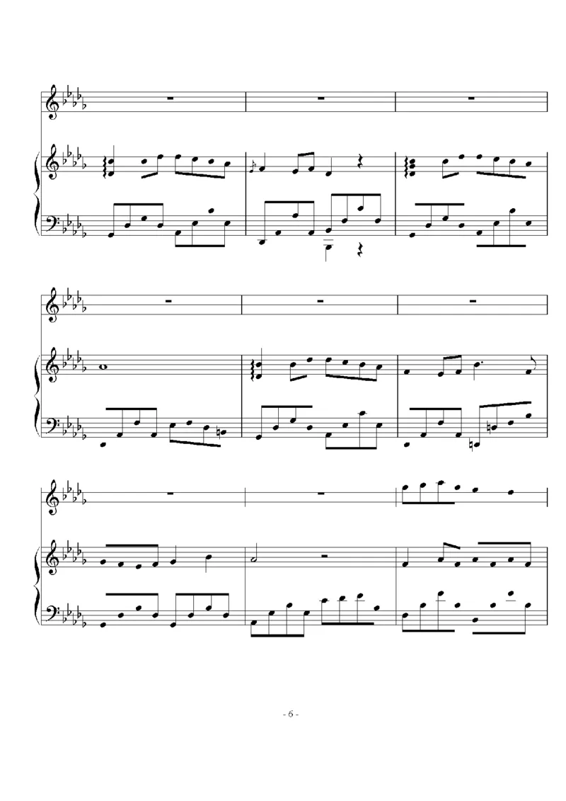 40、班得瑞钢琴谱2（42页，共10首）_一万首著名钢琴曲谱哈农贝多芬合集视频教学电子版高清无水印可打印_3流行音乐谱_流行钢琴谱合集形式_高清PDF无水印