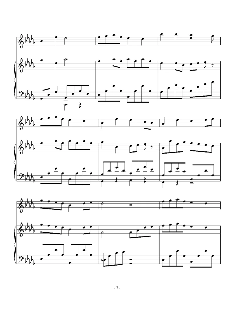 40、班得瑞钢琴谱2（42页，共10首）_一万首著名钢琴曲谱哈农贝多芬合集视频教学电子版高清无水印可打印_3流行音乐谱_流行钢琴谱合集形式_高清PDF无水印